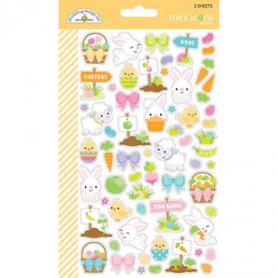 Doodlebug Hoppy Easter Sticker - Mini Icons